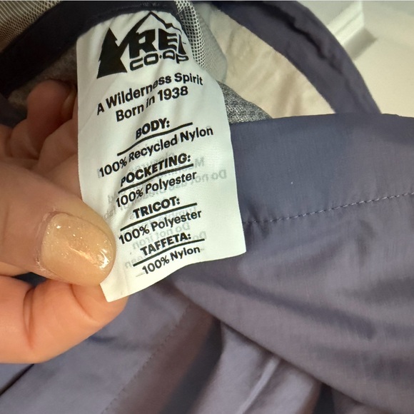 REI Co-op purple raincoat Jacket - Picture 6 of 8